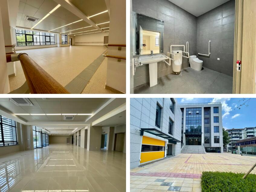 濱江區(qū)殘聯(lián)綜合服務(wù)中心,主體建設(shè)完成