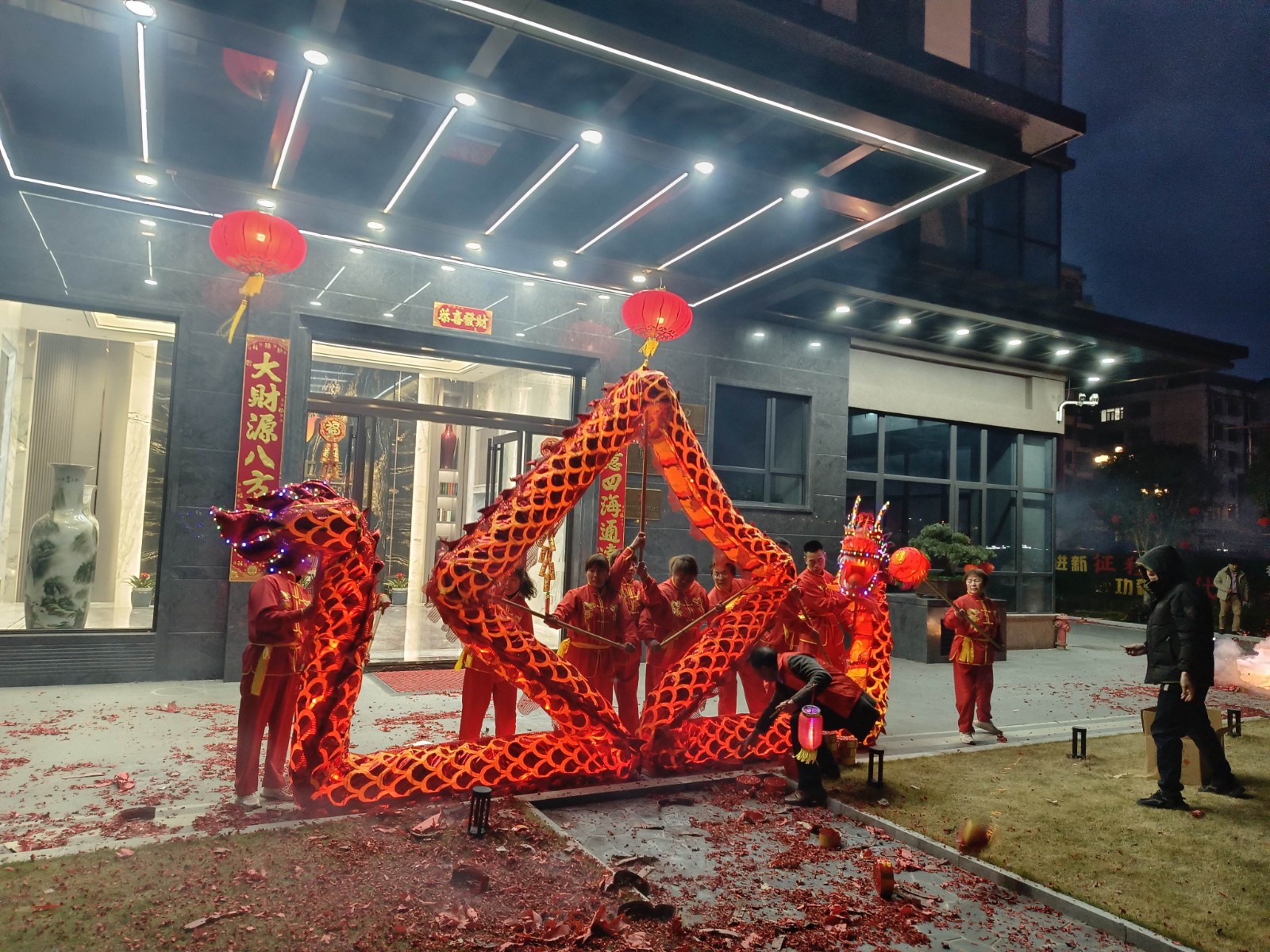 蛇舞新春,龍騰瑞氣